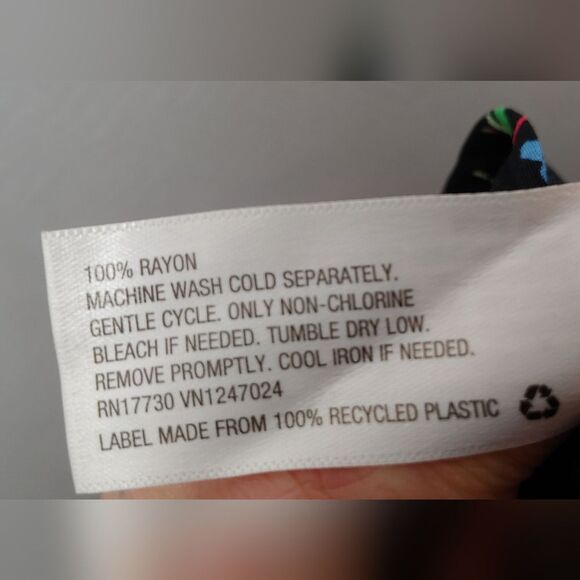 A New Day Puff Short Sleeve Ruched a-Line Maxi Dress Sz XL - Picture 7 of 10